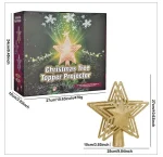 Estrella para punta de luces LED de arbol de Navidad - Imagen 2