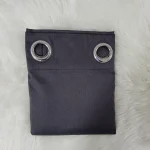 Cortinas blackout pack 2 Panos 140x230 Negra - Imagen 2