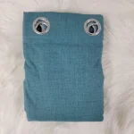 Cortinas blackout pack 2 Panos 140x230 Turquesa - Imagen 2