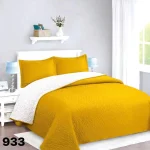 Cubrecama Quilt con chiporro unicolor King color a eleccion - Imagen 2