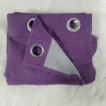 Cortinas blackout pack 2 Panos 140x230 Morado - Imagen 2