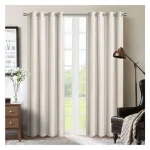 Cortinas blackout pack 2 Panos 140x230 Blanco Invierno
