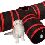 Tunel De 3 bocas para Gatos Juguete Plegable