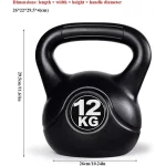 Pesa Rusa Kettlebell 12 Kg Entrenamiento Fitness - Imagen 2