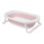 Banera Tina Plegable Para Bebes Rosado
