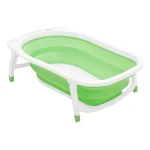 Banera Tina Plegable Para Bebes Color Verde