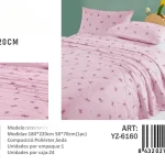 Plumon con diseno plaza y media medidas 180x220cm YZ-6160