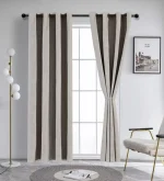 Cortinas blackout pack 2 Panos 140x230 Beige