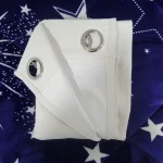 Cortinas blackout pack 2 Panos 140x230 Blanco Invierno - Imagen 4