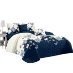 CUBRECAMA QUILT DE VERANO MAS JUEGO DE SABANAS 2 PLAZAS