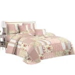 CUBRECAMA QUILT DE VERANO MAS JUEGO DE SABANAS 2 PLAZAS