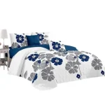 CUBRECAMA QUILT DE VERANO MAS JUEGO DE SABANAS PLAZA Y MEDIA