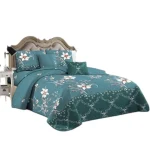 CUBRECAMA QUILT DE VERANO MAS JUEGO DE SABANAS 2 PLAZAS