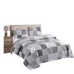 CUBRECAMA QUILT DE VERANO MAS JUEGO DE SABANAS 2 PLAZAS