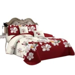 CUBRECAMA QUILT DE VERANO MAS JUEGO DE SABANAS 2 PLAZAS