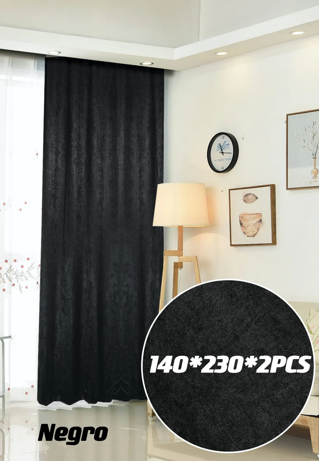 91428f85-34c7-46d2-9689-96245adfb4e2.webp Pack De 2 Panos De Cortinas Terciopelo Medidas 140x230 Cm - Imagen 1