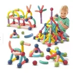 Magnetic Bar Blocks - Bloques Magneticos 84 piezas - Imagen 3