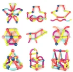 Magnetic Bar Blocks - Bloques Magneticos 84 piezas