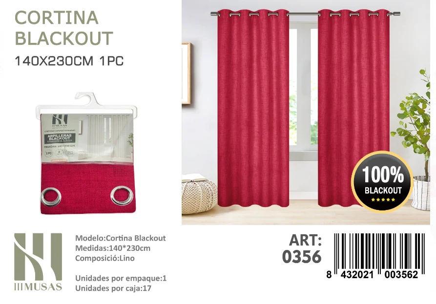 Captura-de-pantalla-2024-11-20-115905.webp Cortinas blackout pack 2 Panos 140x230 Color Rojo - Imagen 1