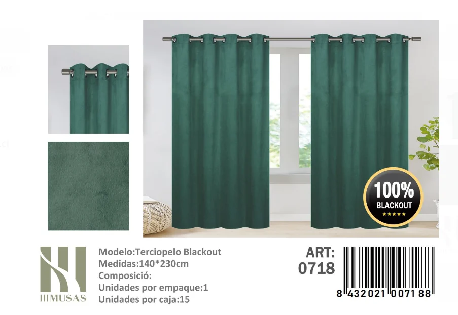 Captura-de-pantalla-2024-11-20-121317.webp Pack De 2 Panos De Cortinas Terciopelo Medidas 140x230 Cm Color Verde - Imagen 1
