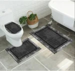 Set alfombras de Bano Con disenos 3 piezas - Imagen 2