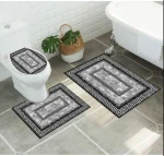 Set alfombras de Bano Con disenos 3 piezas - Imagen 2