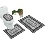 Set alfombras de Bano Con disenos 3 piezas