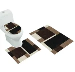 Set alfombras de Bano Con disenos 3 piezas