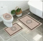 Set alfombras de Bano Con disenos 3 piezas - Imagen 2