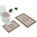 Set alfombras de Bano Con disenos 3 piezas