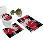 Set alfombras de Bano Con disenos 3 piezas