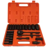 SET DADOS DE IMPACTO 3/4 HEXAGONALES 22 PIEZAS TEKTON