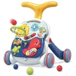 Corre Pasillo Caminadora Mesa Primero Pasos Musical 2 En 1 Color Azul