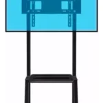 Soporte Tv Stand Movil Pie Con Ruedas 32 A 75 Pantalla Plana