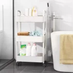 Carrito Carro Organizador Ruedas Multiuso Chef Choice 3 Niveles Color Blanco - Imagen 3