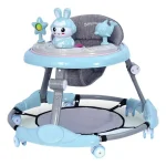 Andadera Para Bebe plegable Con Juguetes didacticos en color azul