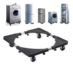 Base Ajustable Multiuso Ruedas Cocina Lavadora Refrigerador - Imagen 2