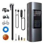 Compresor De Aire Portatil Inalambrico Recargable De 6000 Ma - Imagen 4