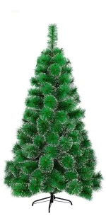 Arbol de Navidad Ramas de Agujas Nevado Medidas 180cm