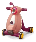 Caminador Correpasillos Bebe Musical Baby Walker Rosa