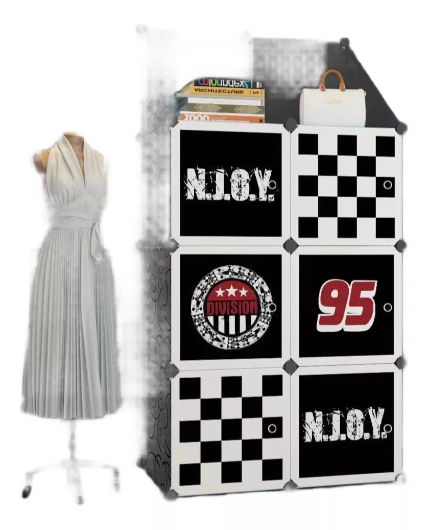 D_NQ_NP_2X_670033-MLC77461708766_072024-F.webp Closet Organizador Armable Para Ninos - Imagen 1