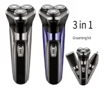 Afeitadora 3 En 1 Para Hombres Corta Pelo Recargable - Imagen 2