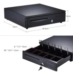 Caja Registradora de billete Metalica Electronica color negra - Imagen 3