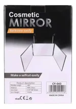 Espejo Triple Para Auto Corte Barberia Peluqueria - Imagen 2