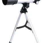 Telescopio Astronomico F36050 Monocular Zoom Profesional Color Plateado