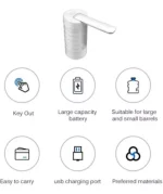 Dispensador De Agua Electrico Para El Hogar Color Blanco - Imagen 2