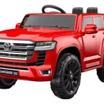 Vehiculo a Bateria Todoterreno De Cuatro Ruedas Para Ninos Color Rojo