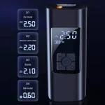 Compresor De Aire Portatil Inalambrico Recargable De 6000 Ma - Imagen 2