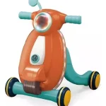 Caminador Correpasillos Bebe Musical Baby Walker Naranja