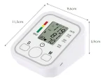 Medidor De Presion Arterial En Casa Tensiometro Toma Digita Color Blanco - Imagen 4